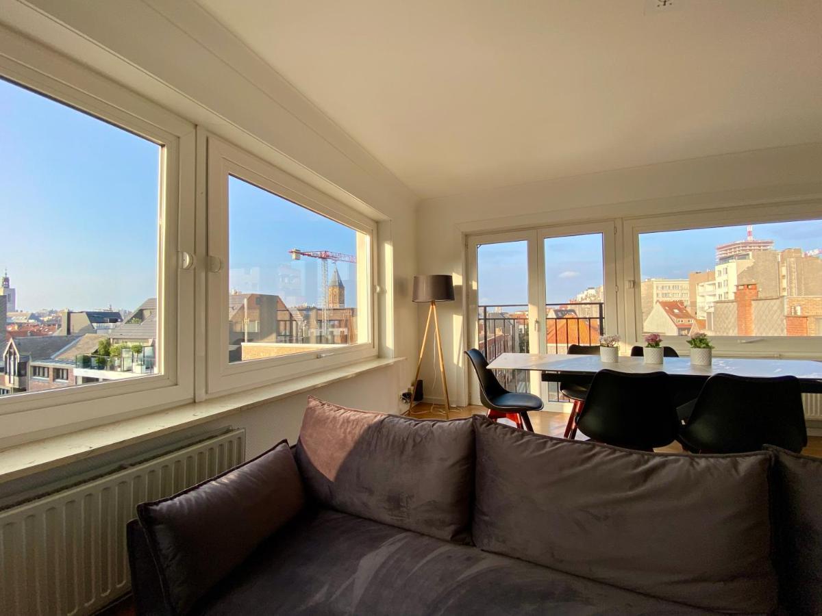 Luxury 3 Bedroom Apartment On The Top Floor With Panoramic View Ostend Luaran gambar