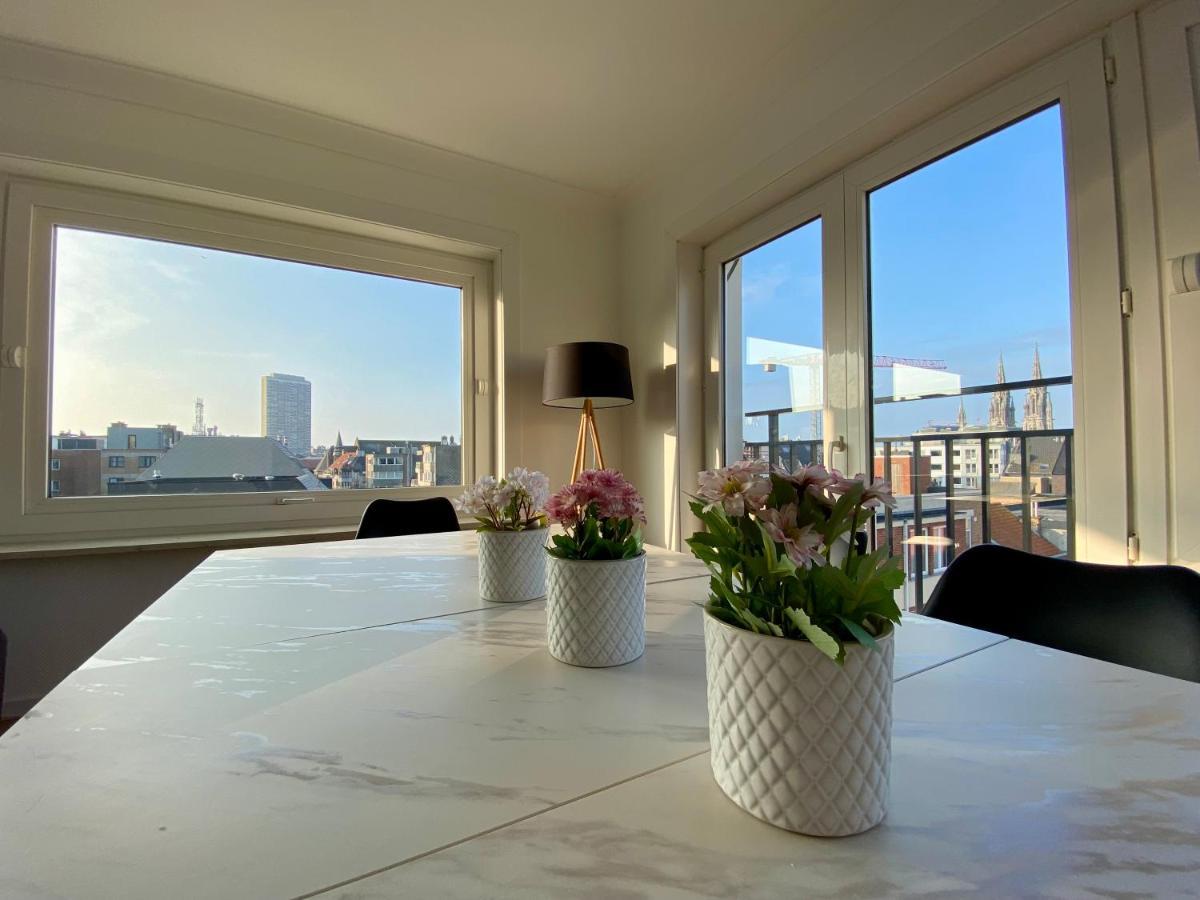 Luxury 3 Bedroom Apartment On The Top Floor With Panoramic View Ostend Luaran gambar